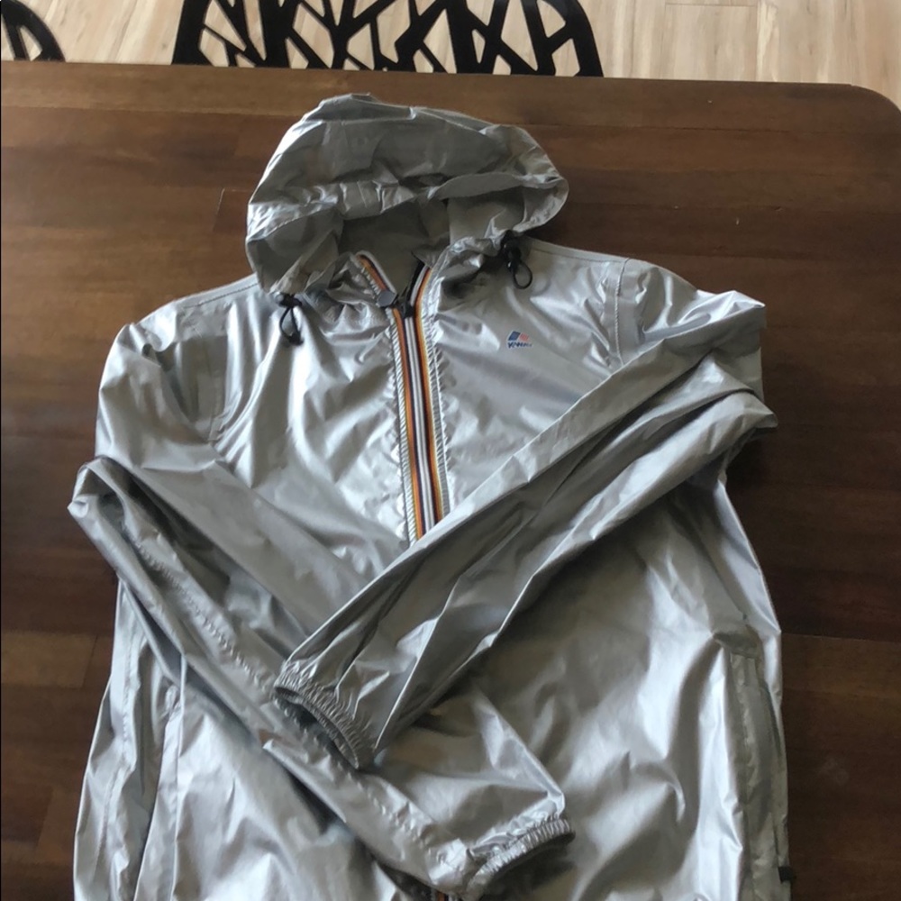 K-way packable rain jacket